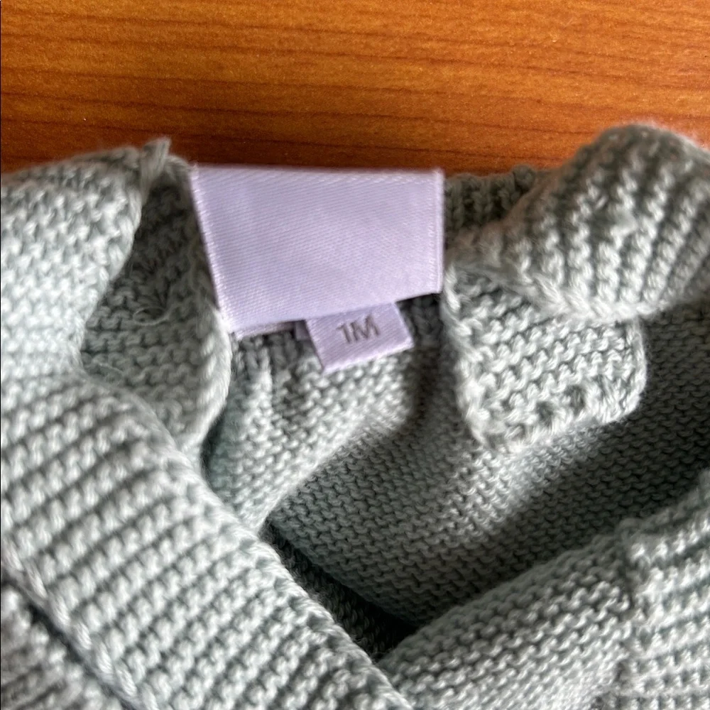 Pepa London Knot Romper & Blue Check Bloomers Newborn
